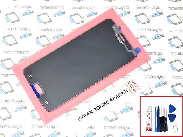 Samsung Galaxy J7 Prime Lcd Ekran Dokunmatik (SERVİS ORJİNALİ)  B-7000 + TAMİR SETİ