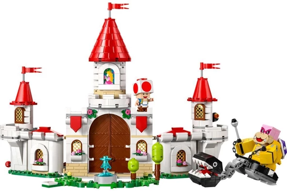 LEGO Super Mario 71435 Battle with Roy at Peach's Castle - Resim 3