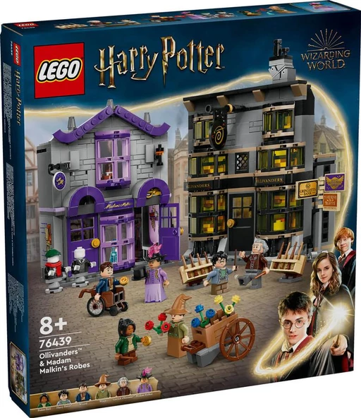 LEGO Harry Potter 76439 Ollivanders and Madam Malkin's Robes ürün görseli 1