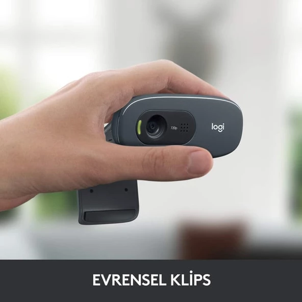 LOGİTECH C270 WEBCAM ITH GARANTİLİ - 2