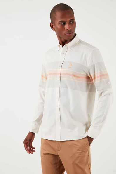 U.S. POLO ASSN. ERKEK DOKUMA GOMLEK G081GL004-0-1831534 - 4