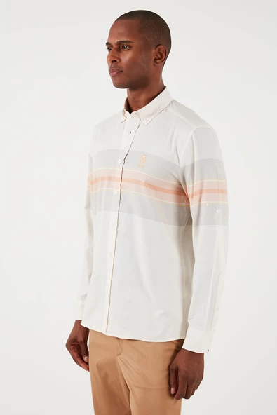 U.S. POLO ASSN. ERKEK DOKUMA GOMLEK G081GL004-0-1831534 - 3