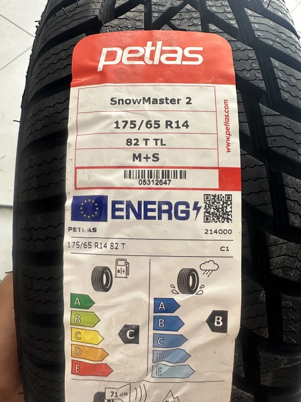 Petlas 175 65 14 SNOWMASTER 2 ürün 2024 /30 cu hafta üretimi