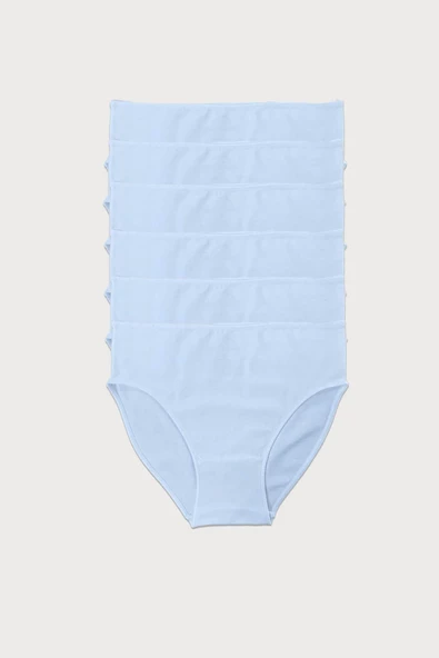 Malabadi 187 6'Lı Paket Kadın Modal Ara Bel Dar Kalıp İz Yapmayan Slip & Külot - Resim 5