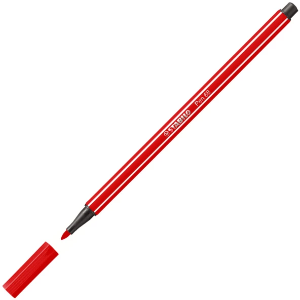 Stabilo Pen 68 1.0mm Keçe Uçlu Kalem  68/48 Kızıl