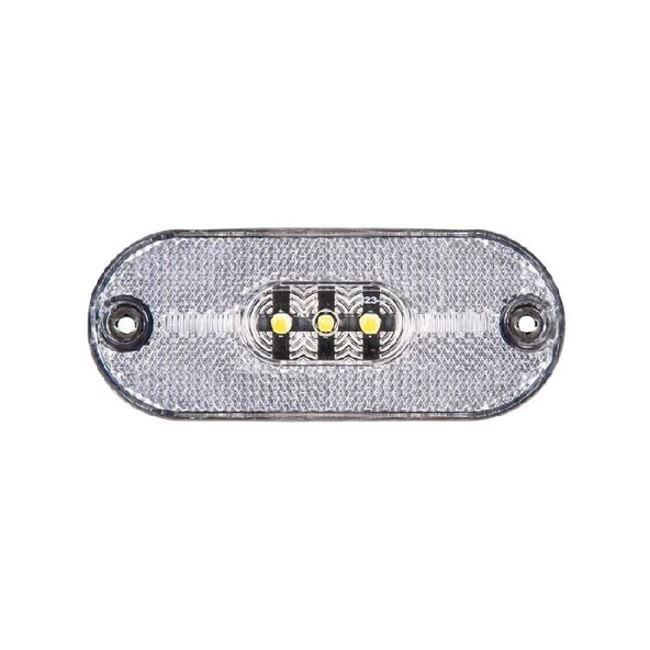 Oval Lamba 3 Led'Li 106Mm 12V-24V Beyaz - FR0180-W ürün görseli