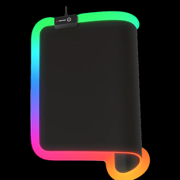 Rampage Blitz RGB M MP-23 RGB Siyah Gaming Mouse Pad - 2