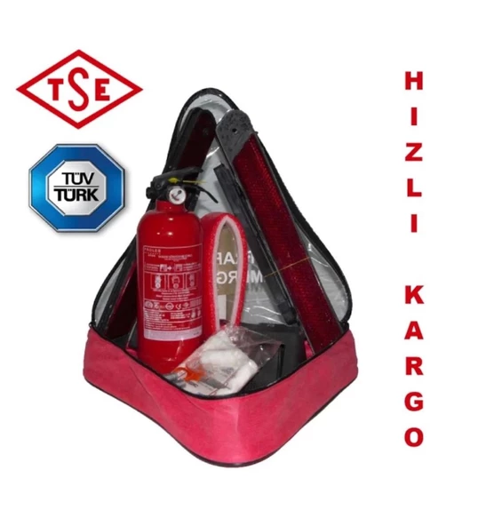 Araç Muayne İçin Geçerli Trafik Seti Eko Üçgen - Resim 2