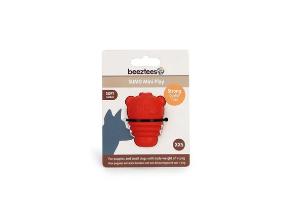 Beeztees Sumo Mını Dental Oyuncak Xxs Kırmızı