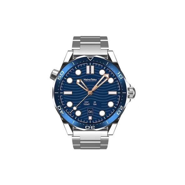 ScHitec RW48 Amoled Ekran Android İos HarmonyOs Uyumlu 3 Kordonlu Akıllı Saat Gümüş ürün görseli 1