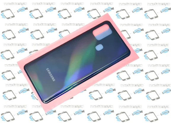 Samsung Galaxy A21S A217 Arka Pil Batarya Kapağı Siyah