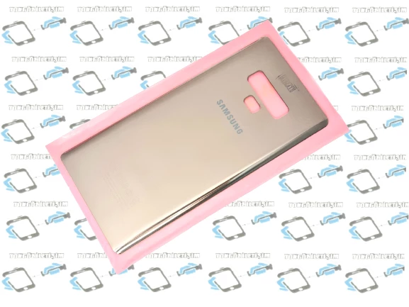 Samsung Galaxy NOTE 9 Arka Pil Batarya Kapağı (CAM) GOLD