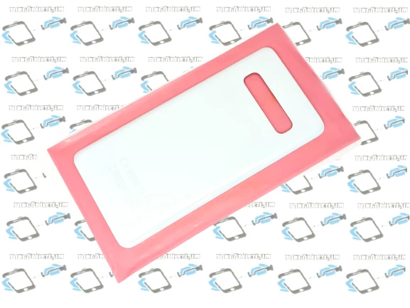 Samsung Galaxy S10 Arka Pil Batarya Kapağı (CAM) BEYAZ