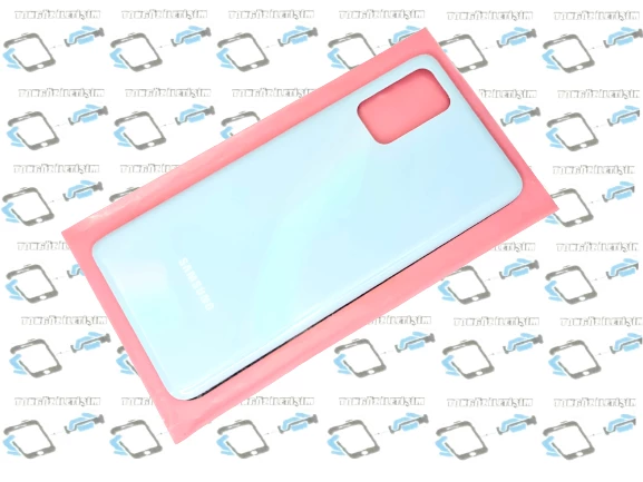 Samsung Galaxy S20 PLUS Arka Pil Batarya Kapağı (CAM) MAVİ