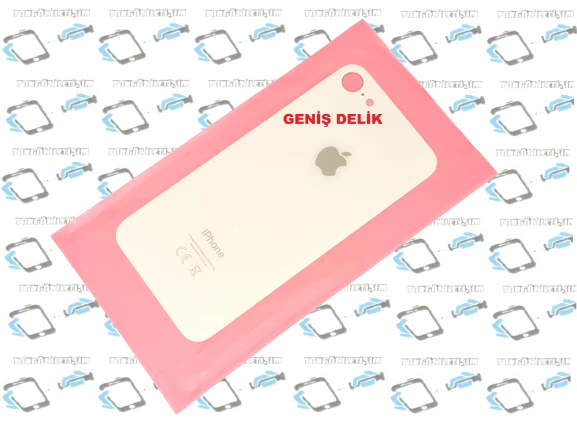 İphone 8 Arka Pil Batarya Kapağı (CAM) GOLD