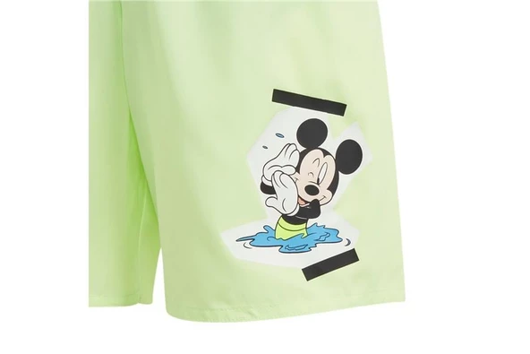 adidas Dy Mic Swim Sho Çocuk   Deniz Şortu IT8615 - Resim 5