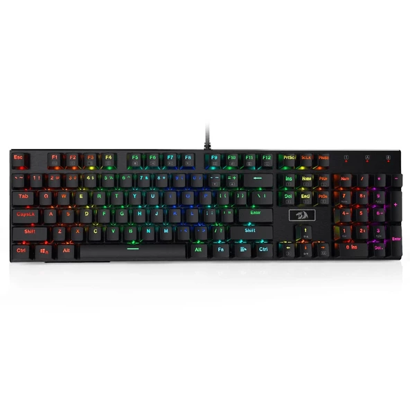 Redragon K556rgb 104 Tuş Mekanik Brown Switch Kablolu Klavye