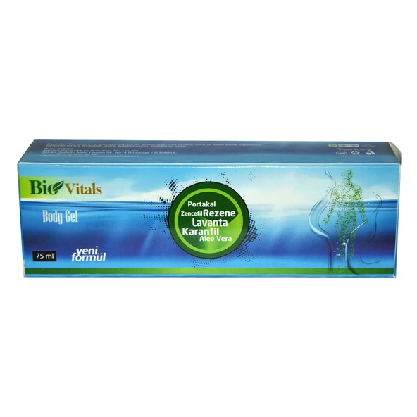 Portakal Zencefil Rezene Lavanta Karanfil Aloe Vera Masaj Jeli 75 ML - 3