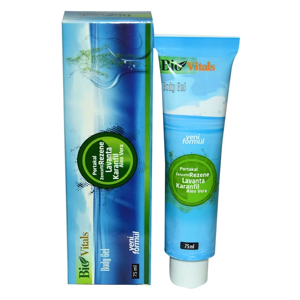 Portakal Zencefil Rezene Lavanta Karanfil Aloe Vera Masaj Jeli 75 ML - 2