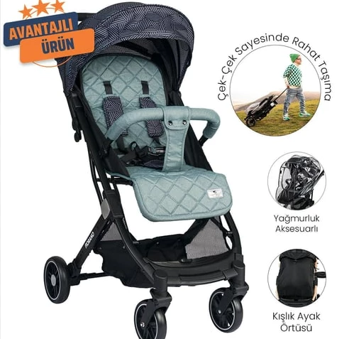 Lorelli Fiorano Kabin Boy Bebek Arabası - 5