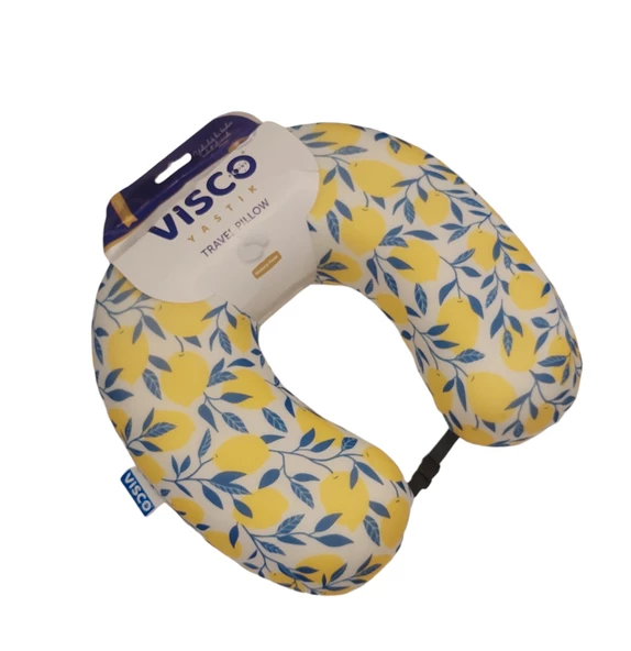 Visco Seyehat Yastığı - Limon dalı - Resim 2