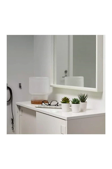 IKEA Fejka Kaktüs 3 Lü Set Yapay Bitki Çiçek Saksılı Kaktüs 6 Cm - 2