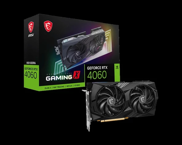 MSI GeForce RTX 4060 Gaming X 8GB 128 Bit GDDR6 Ekran Kartı