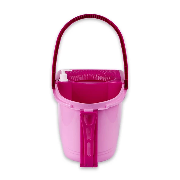 FLORA TRENDY TEKERLEKLİ ÇEKMELİ TEMİZLİK SETİ F369 - 5