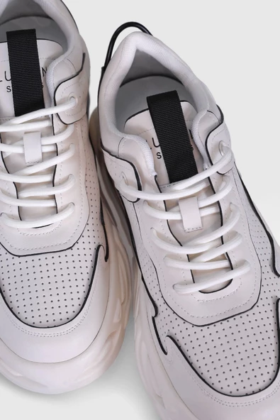 LUFIAN Ralf Erkek Sneaker Ayakkabı Beyaz 111230245 - 5