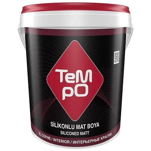 Tempo Silikonlu Mat İç Cephe Boyası 20 Kg