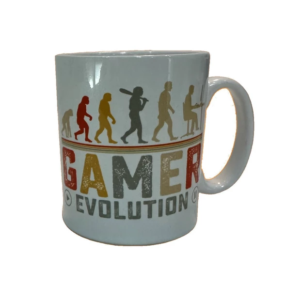 Gamer Evolution Baskılı Kupa Bardak - 4