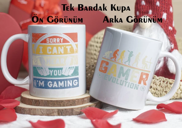 Gamer Evolution Baskılı Kupa Bardak - 3