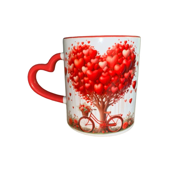 Sevgililer Günü kupası,kalpli kupa,hediye kupa - 2