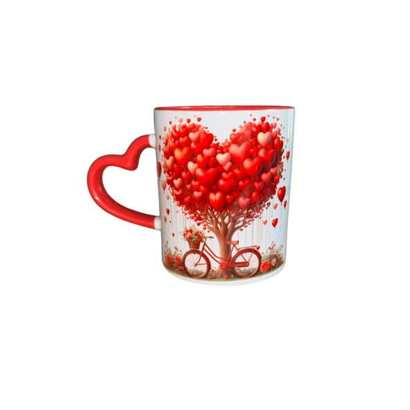 Sevgililer Günü kupası,kalpli kupa,hediye kupa