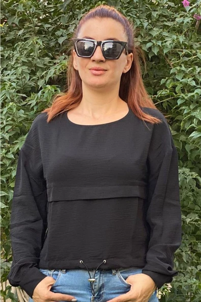 Kadın Crop Bluz - 2