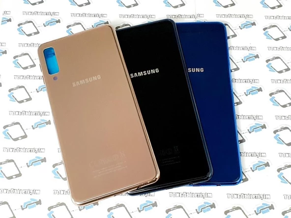 Samsung Galaxy A7 A750 (2018) kasa Arka Pil Kapağı (Yan Tuşlar)