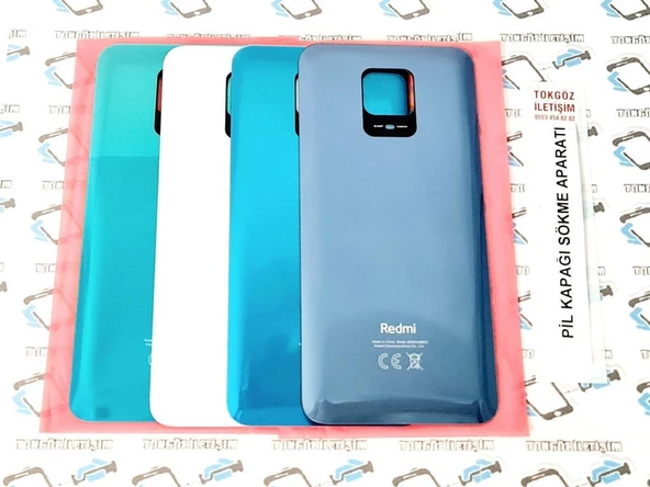 Xiaomi Redmi Note 9 Pro Arka Kapak Batarya Kapağı
