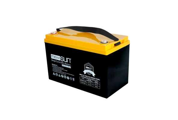 Mexxsun Jel akü 12V 100Ah (MEX12-100) BT100.12JAMX.002 - 3