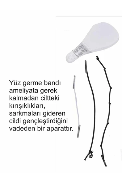 Trade Bazaar Yüz Kaş Ve Boyun Gerdirme Bandı 40 Adet Yüz Germe Bandı - Resim 2