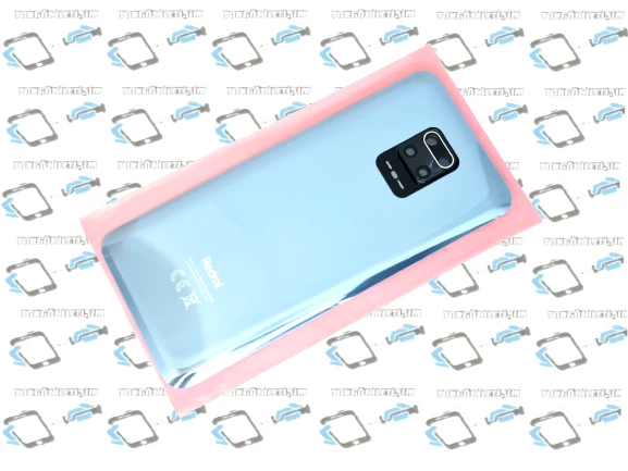 Xiaomi Redmi Note 9 PRO Arka Batarya Kapağı (Lensli) Gri
