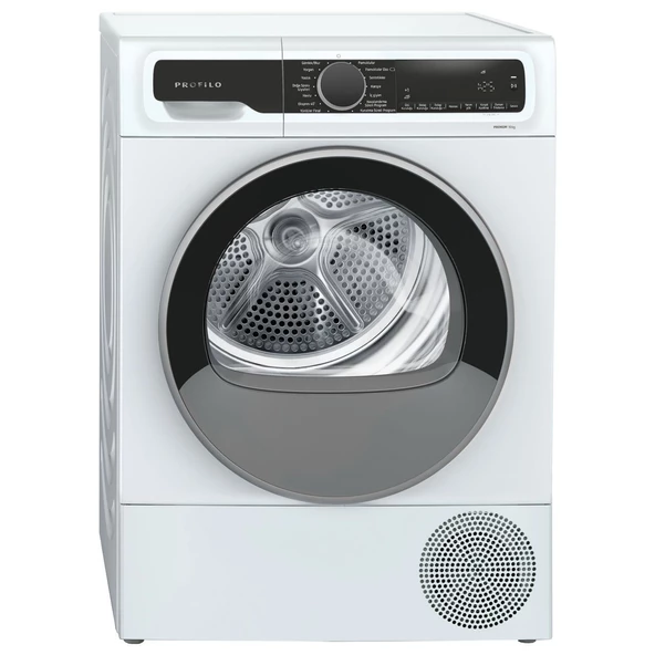 Profilo KM10610CTR A++ 10 Kg Isı Pompalı Çamaşır Kurutma Makinesi - 1