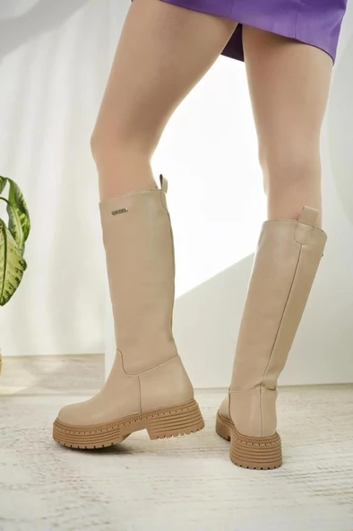 Pierre Cardin PC-52443 Günlük Kadın Uzun Çizme Bot - 7