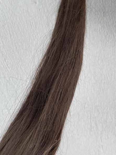 Sentetik - Gerçek Karşım İnsan Saçı 60cm 190 Gram - 2