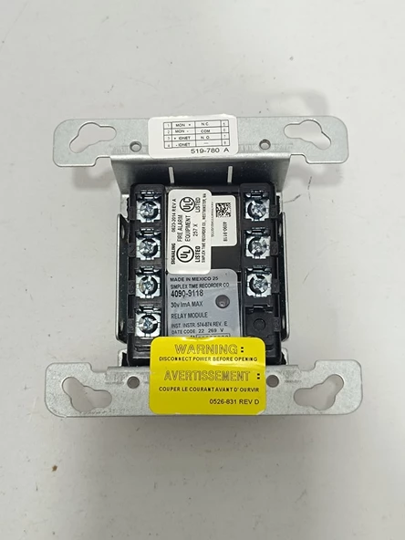 Simplex 4090-9118 Yangın Alarm Rolesi - Resim 4