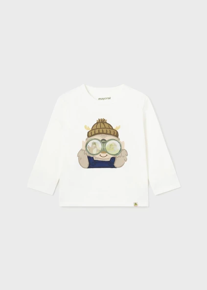 Mayoral Erkek Bebek Baskılı Sweatshirt