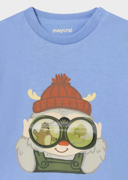 Mayoral Erkek Bebek Baskılı Sweatshirt - 4