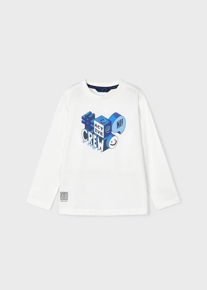 Mayoral Erkek Çocuk Baskılı Sweatshirt - 4