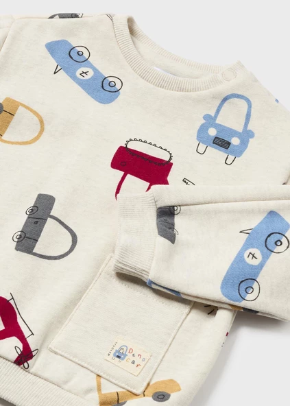 Mayoral Erkek Bebek Baskılı Sweatshirt - 3