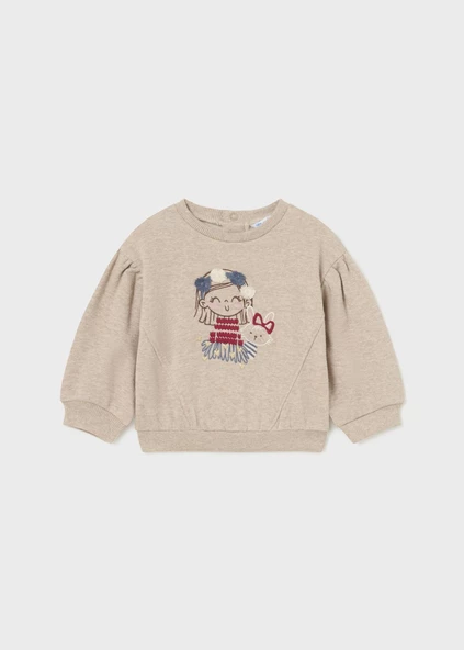 Mayoral Kız Bebek Sweatshirt