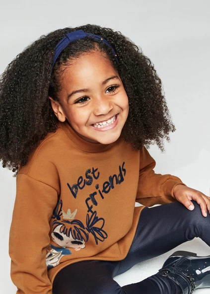 Mayoral Kız Çocuk Tayt Sweatshirt Set - 4